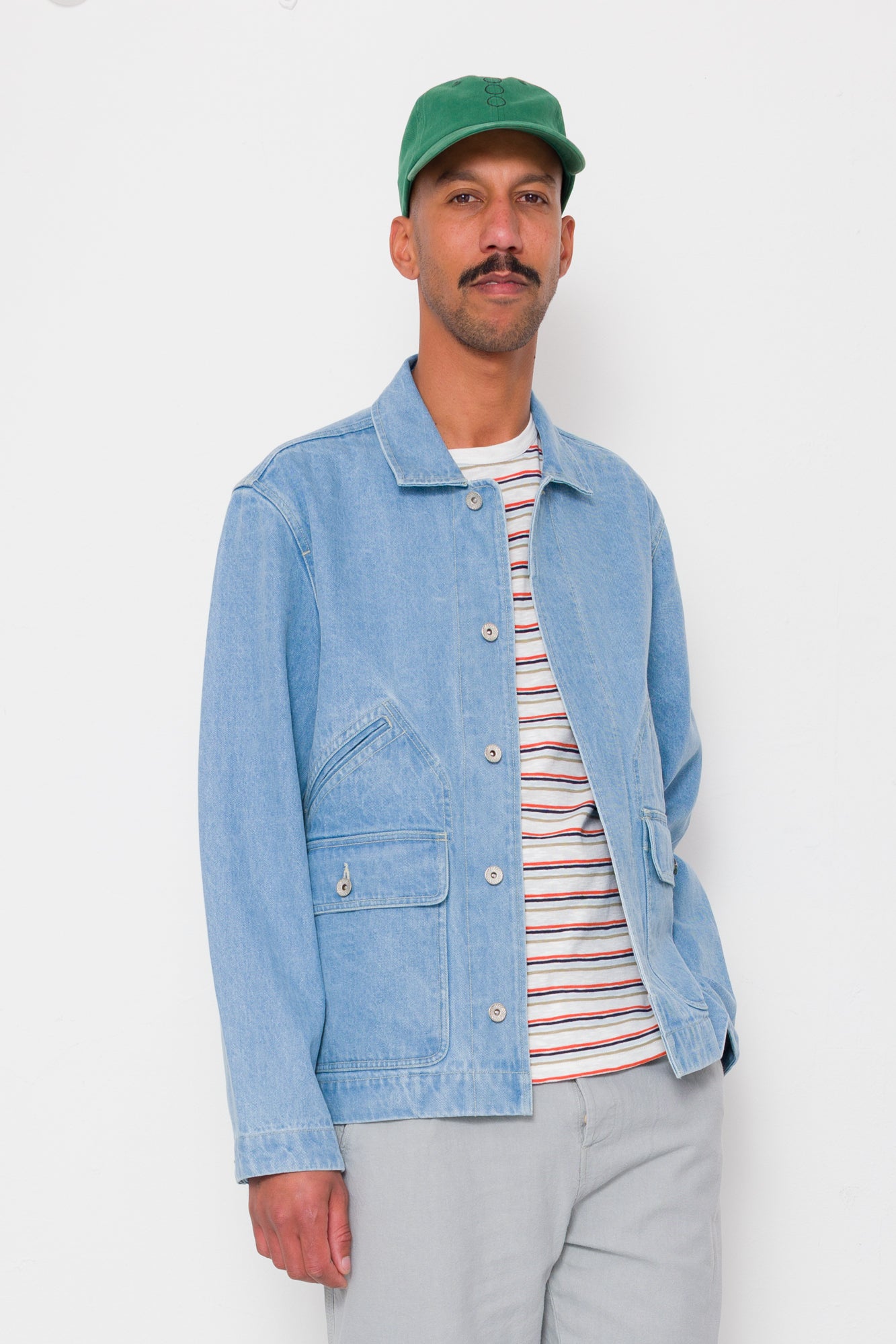 Folk Archive Jacket - Light Denim