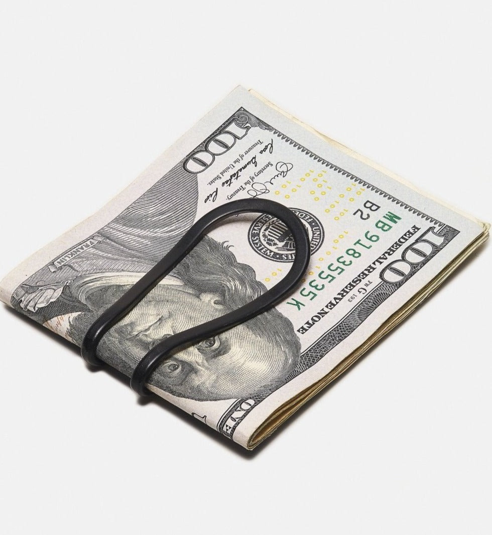 Station Money Clip - Vapor Black