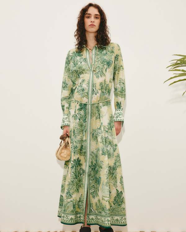 ALEMAIS Sara Shirtdress Dress on Garmentory