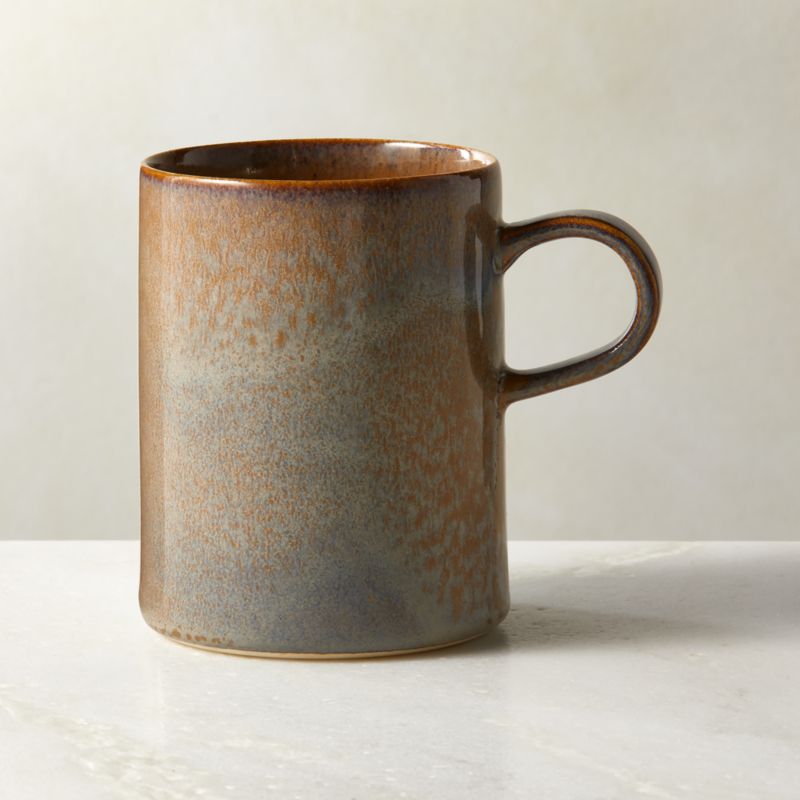 Prado Tan Coffee Mug with Reactive Glaze 12oz