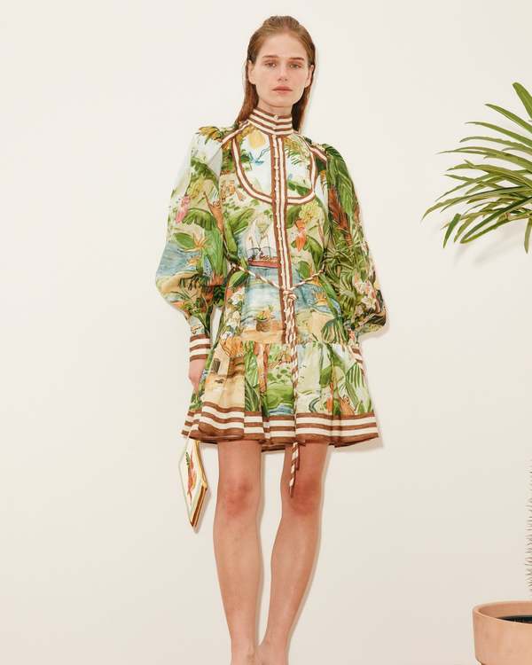 ALEMAIS Toucan Tango Mini Dress on Garmentory