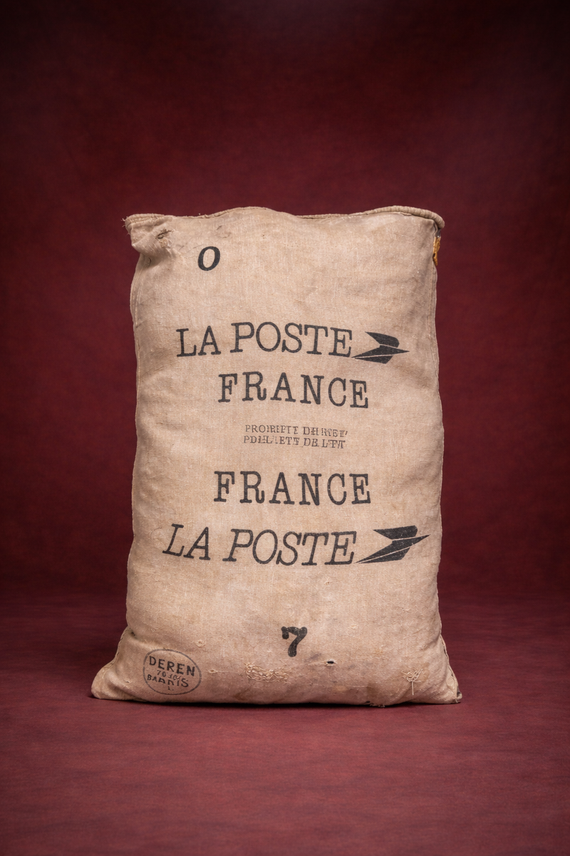 Vintage French Mailbag