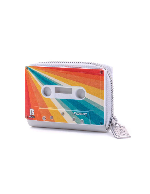 Cassett Tape Wallet- Rainbow