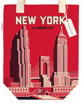 New York Wonder City Tote Bag