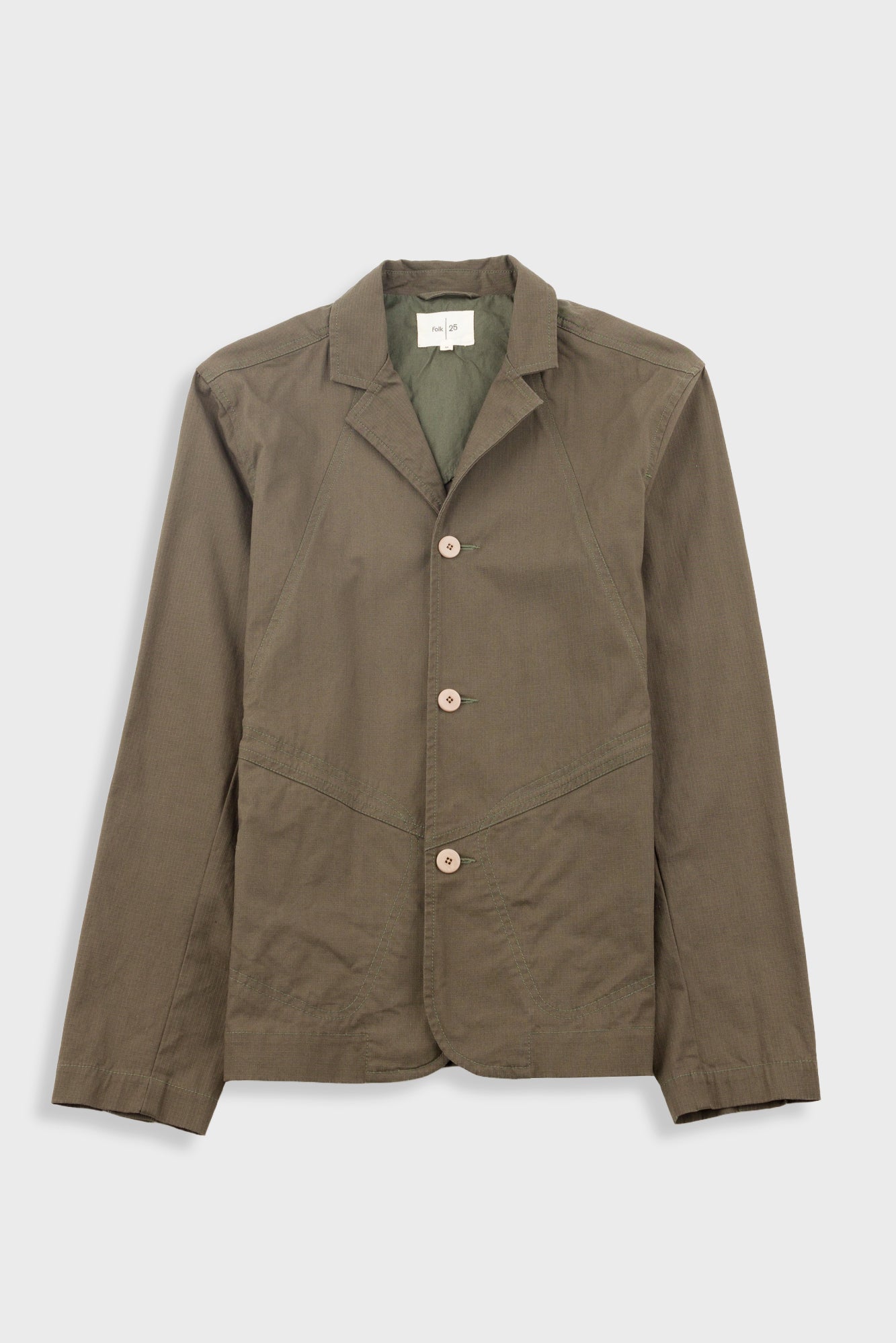 Folk Anniversary Blazer - Dark Olive Ripstop
