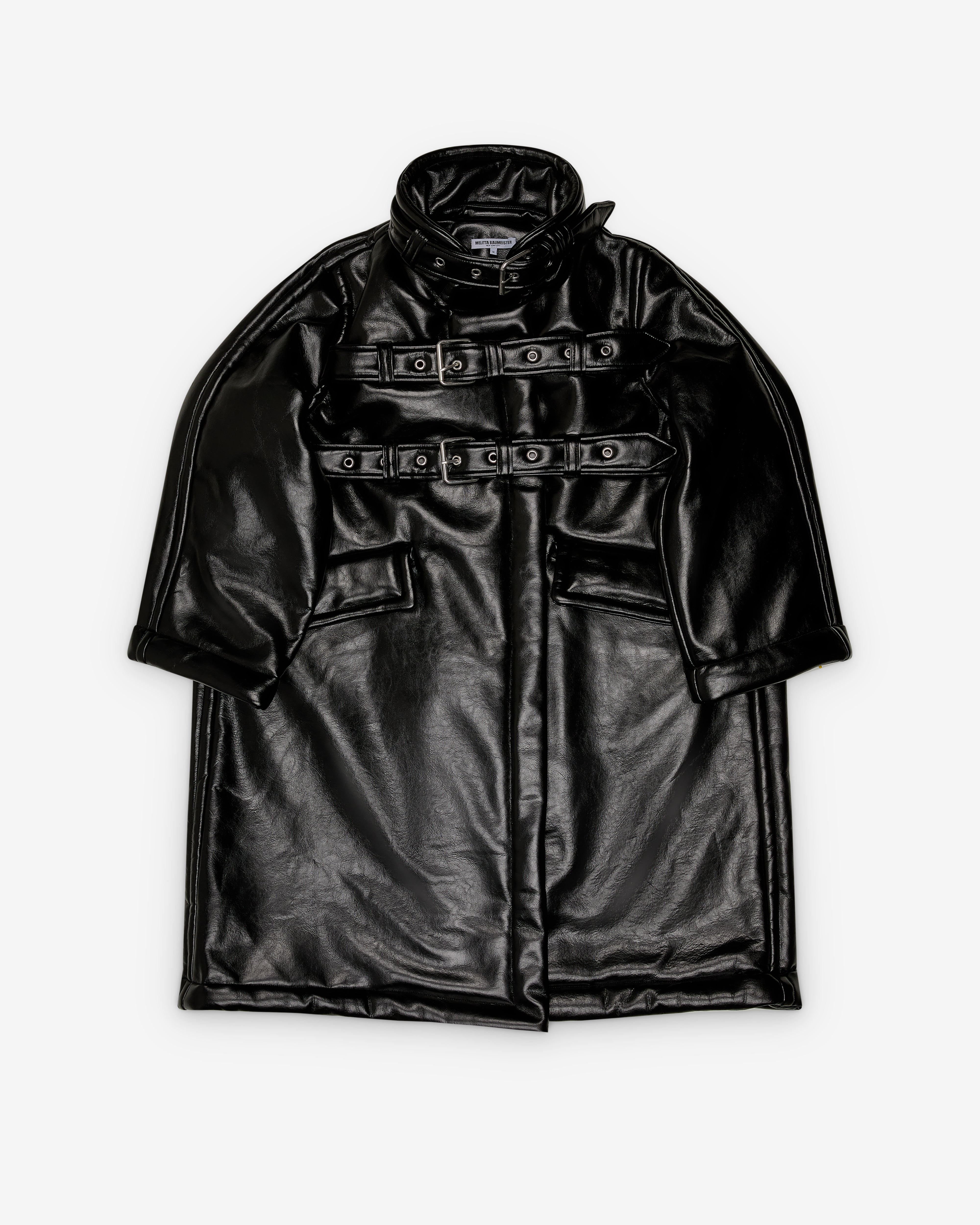 Melitta Baumeister: Women's Shearling Coat (Black) | DSMNY E-SHOP