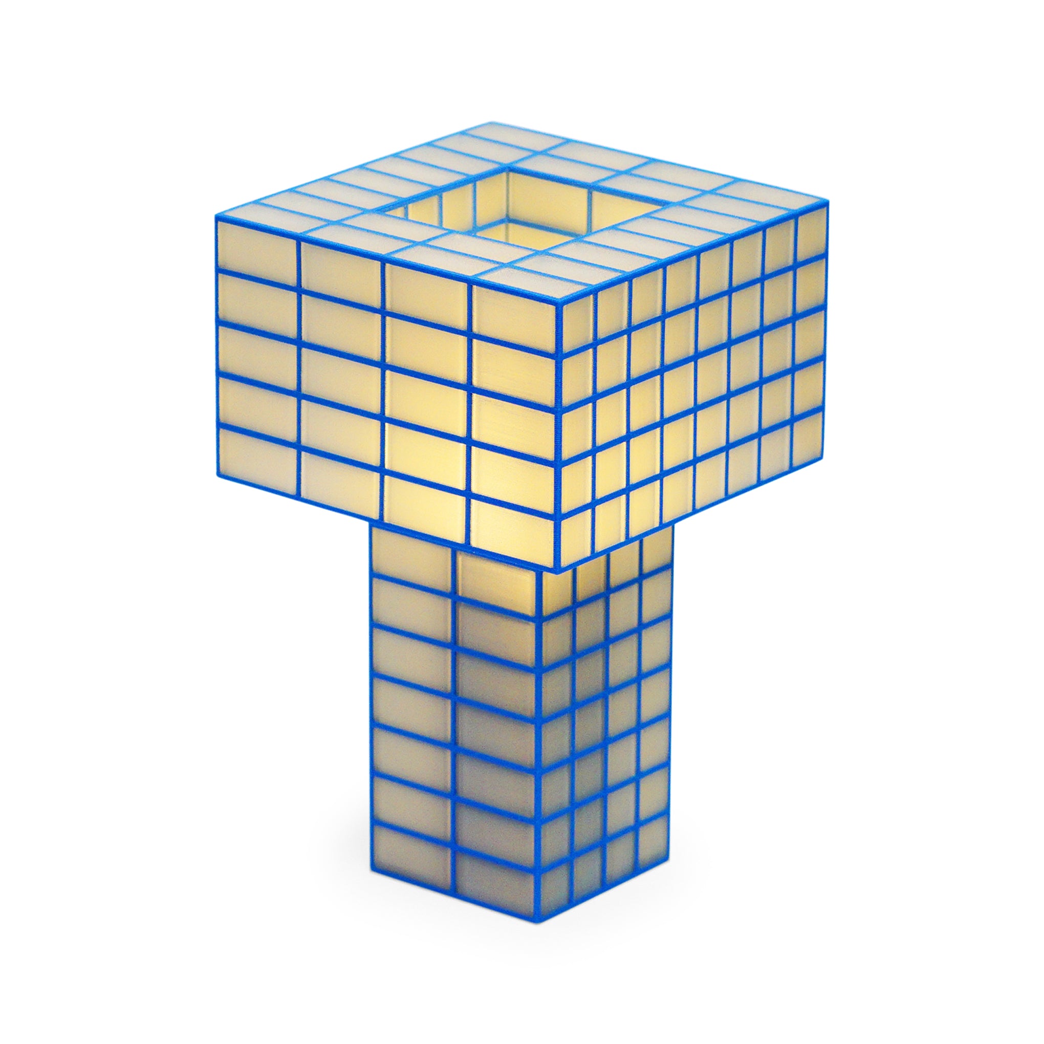 Tesser Portable Lamp - Yellow/ Blue