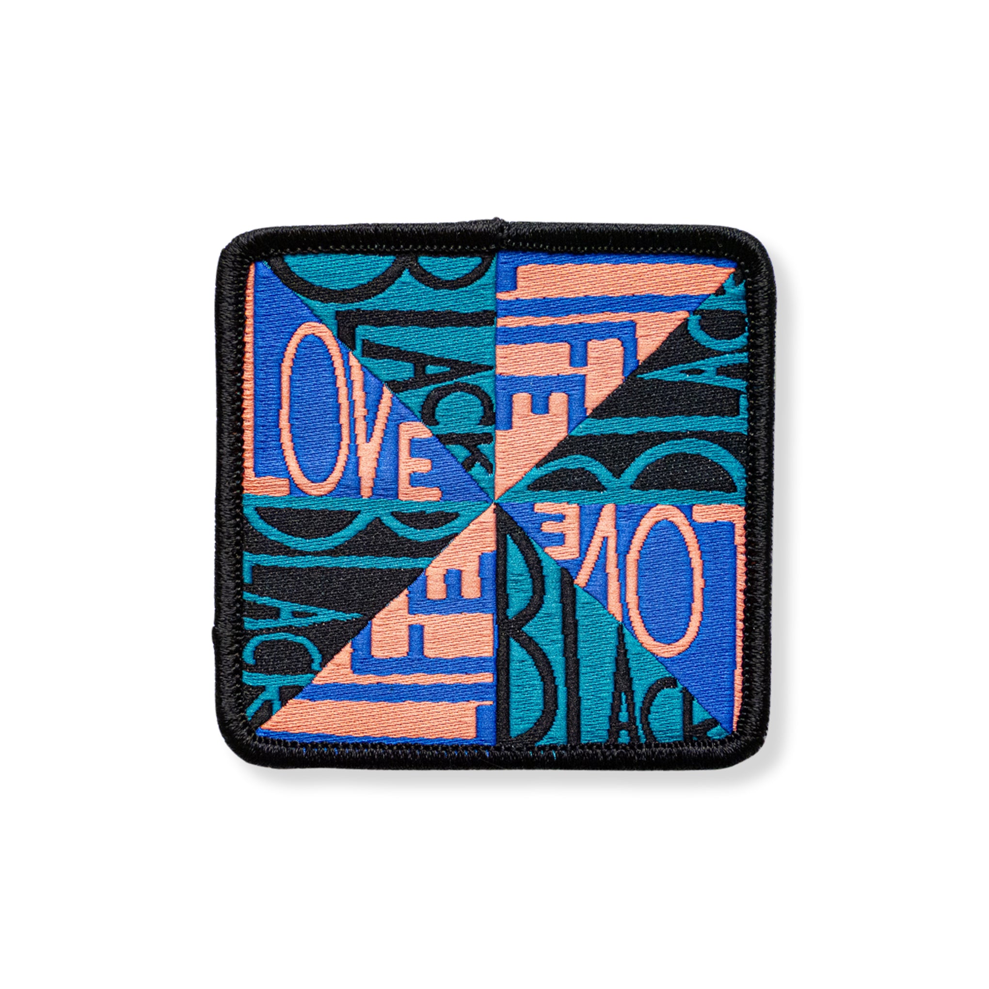 Iron-On Artist Patch - Love Black Life