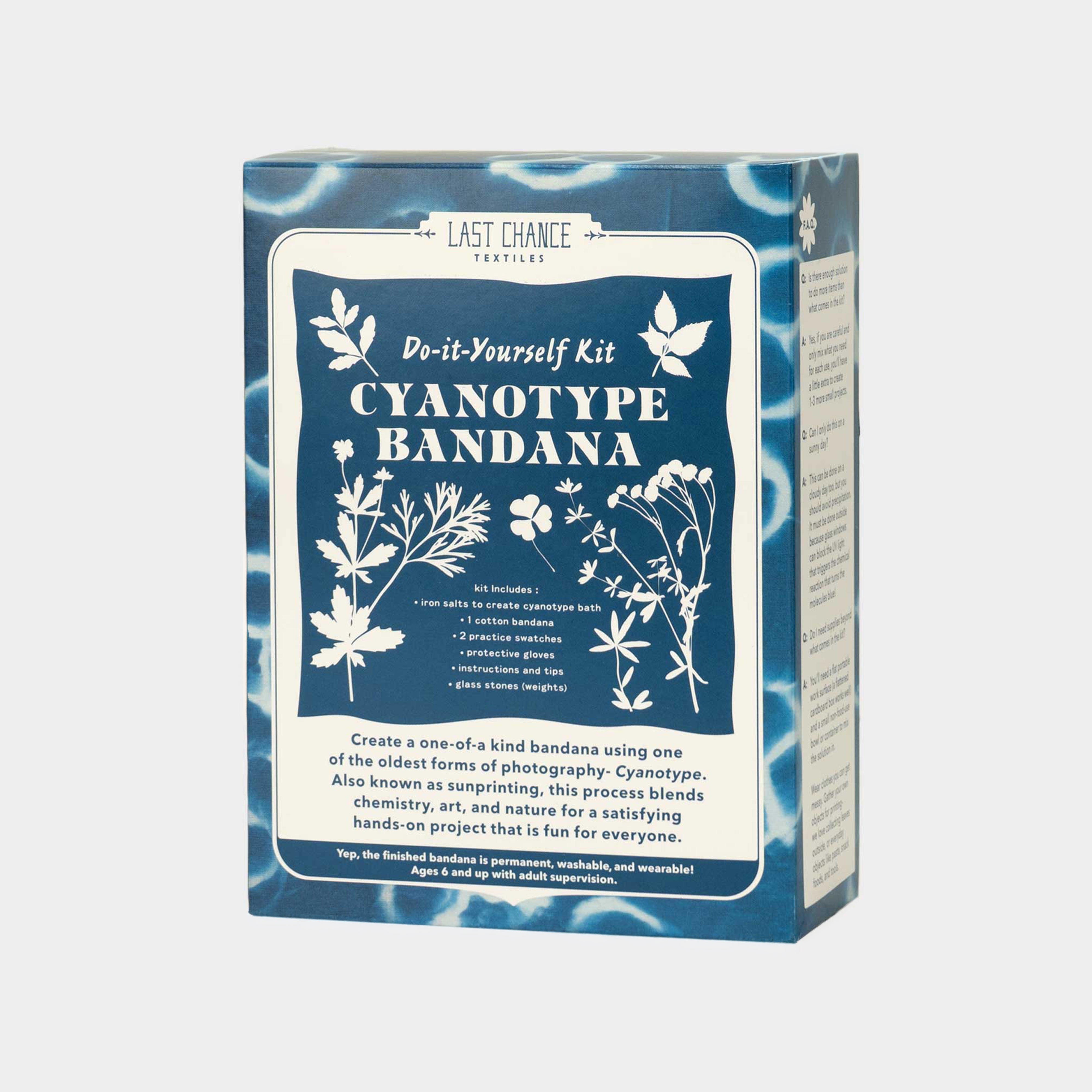 Cyanotype Bandana Kit