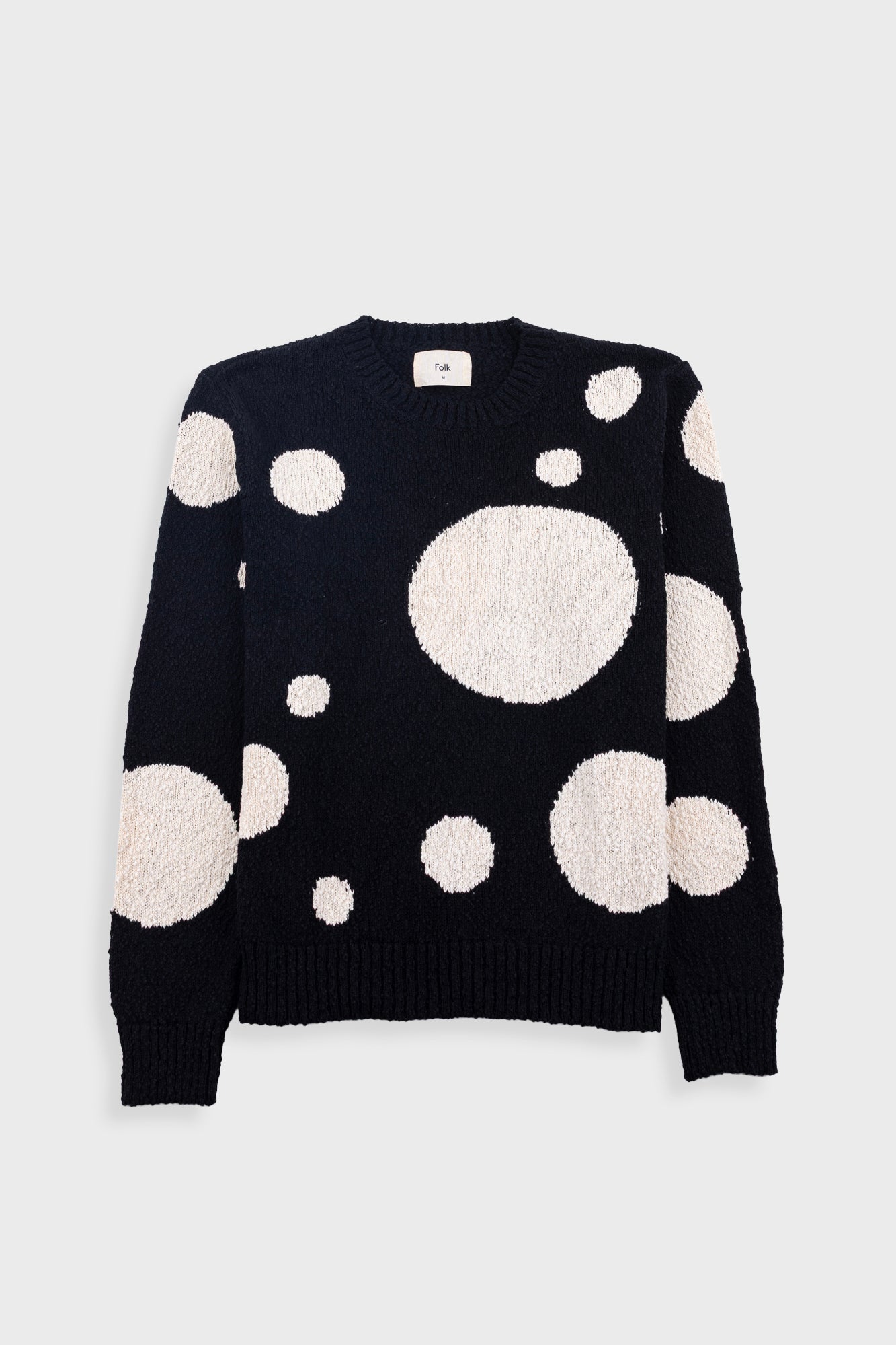 Folk Chain Crew - Black / White Dot