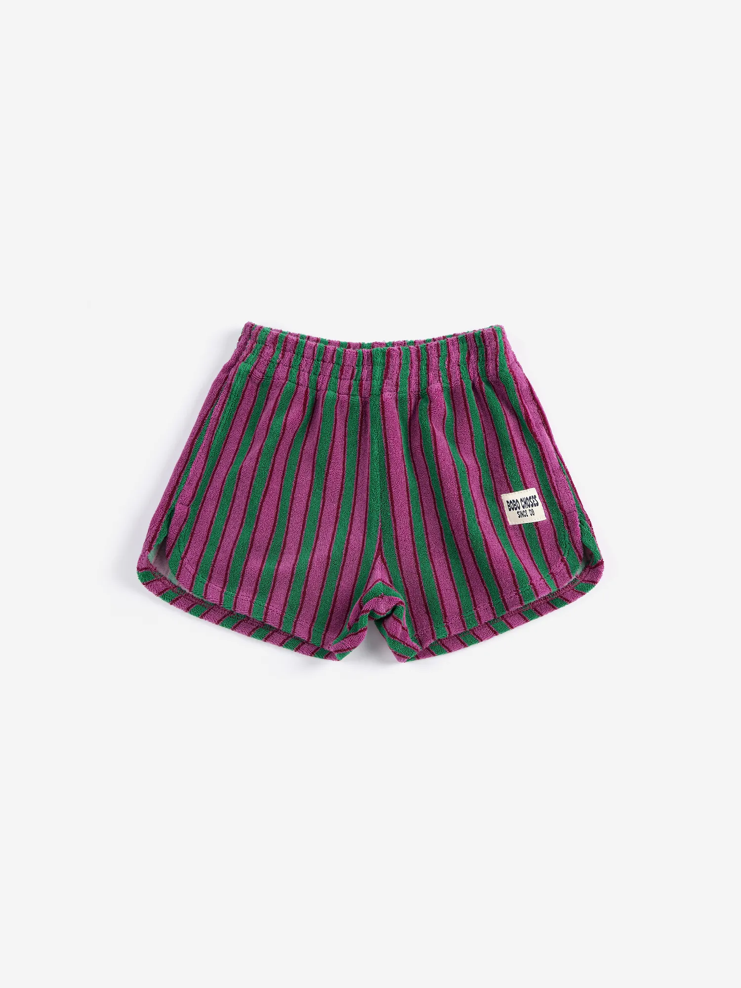 Striped terry cloth shorts | Bobo Choses for Kid