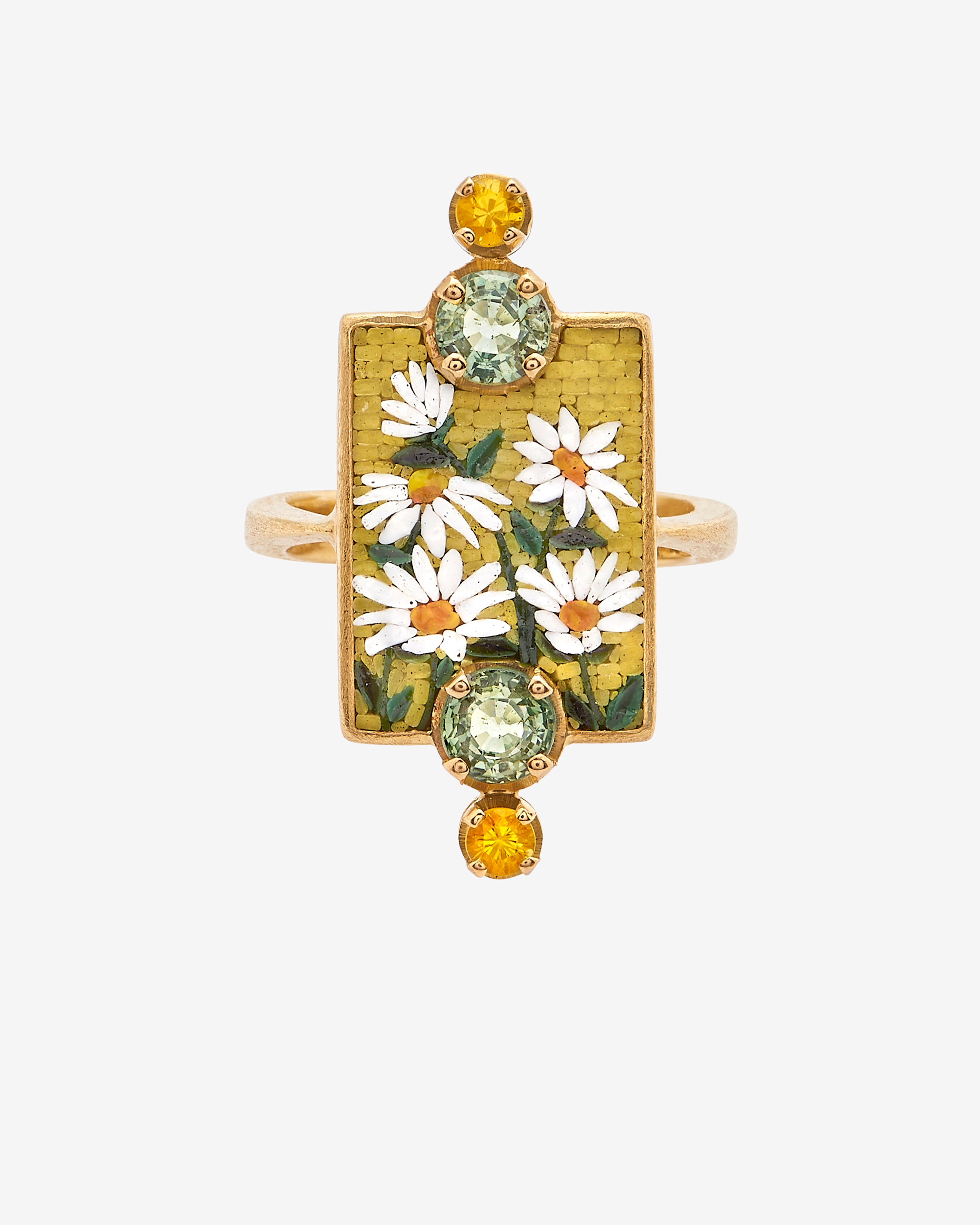 Le Sibille: Women's Marghe Ring (Yellow Gold) | DSMNY E-SHOP