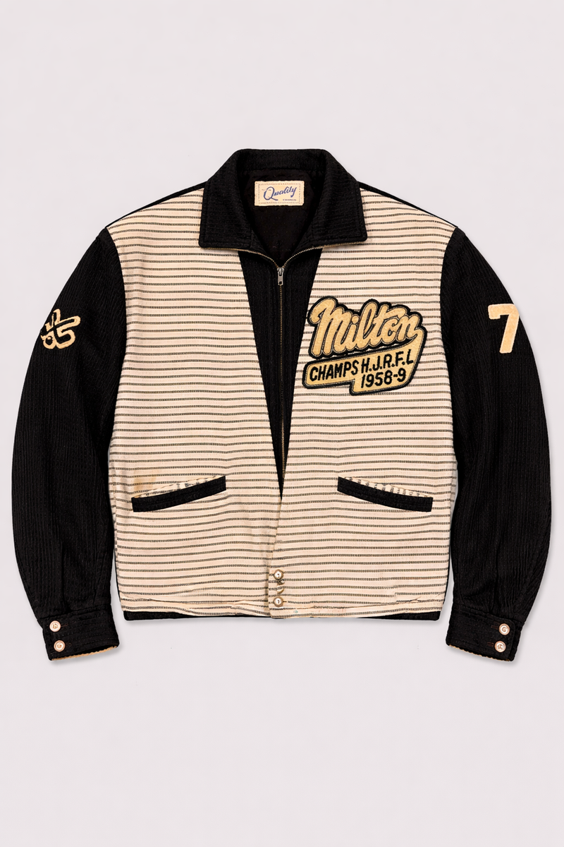 Vintage Waffle Knit Jacket