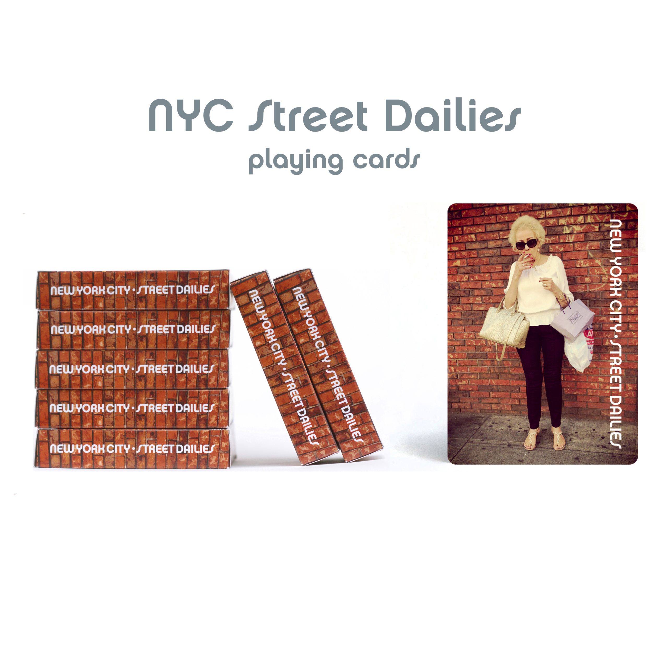 NYC Street Dailies playing cards - COOL HUNTING®