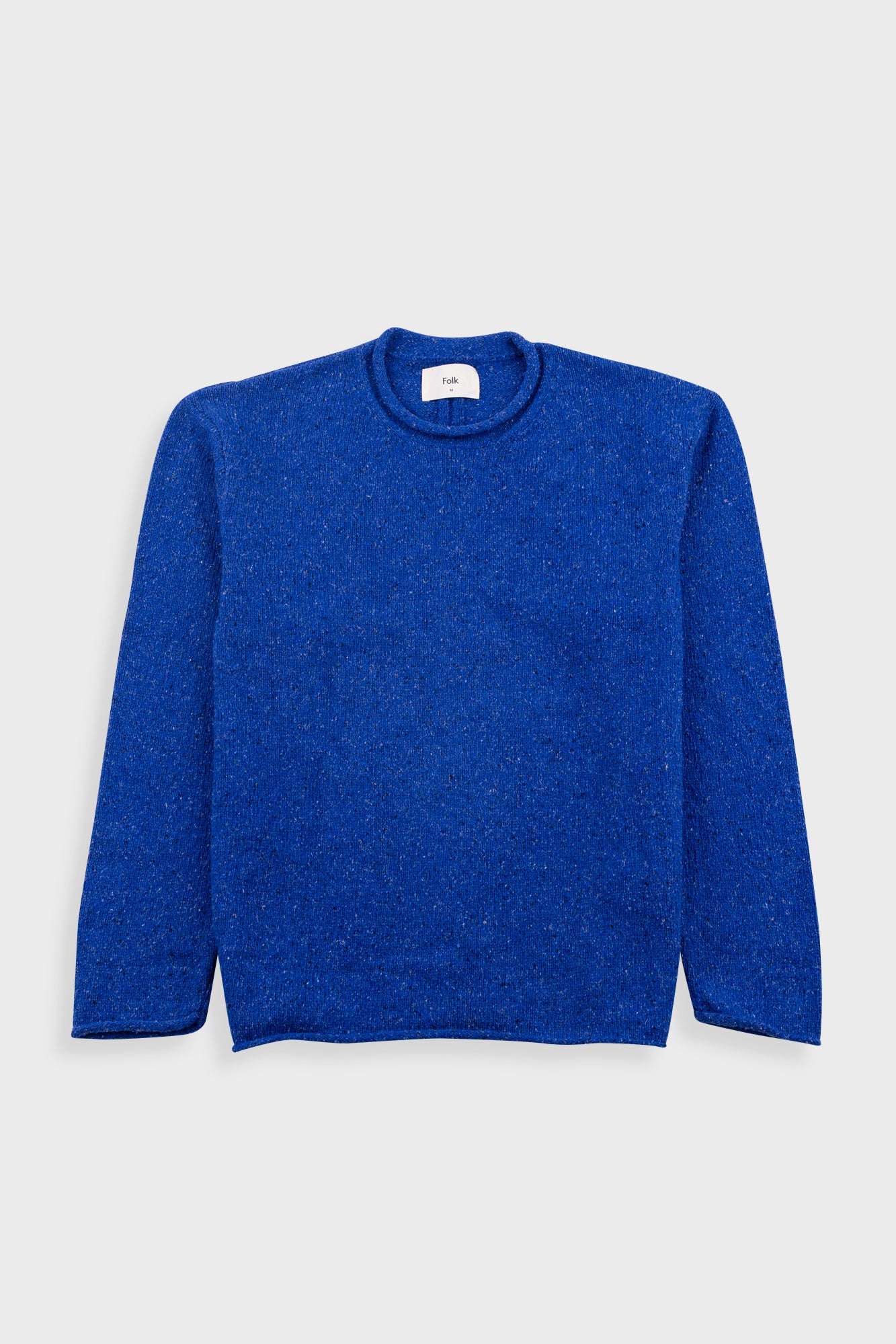 Folk Slouch Crew - Bright Blue