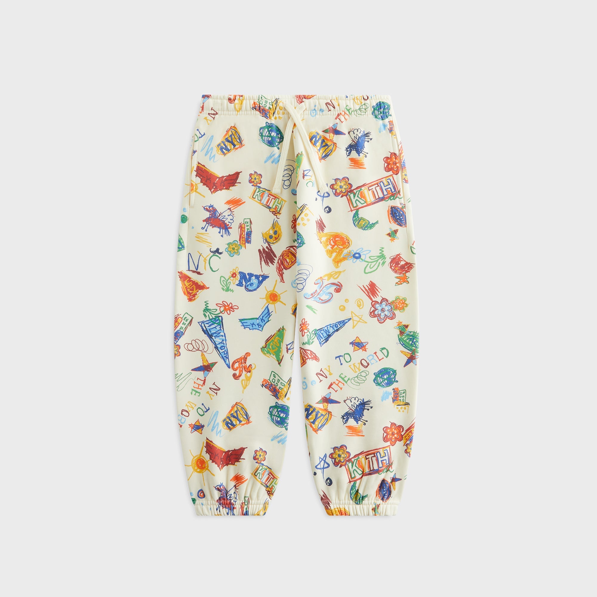 Kith Kids NY Sketchbook Nelson Sweatpant - Sandrift