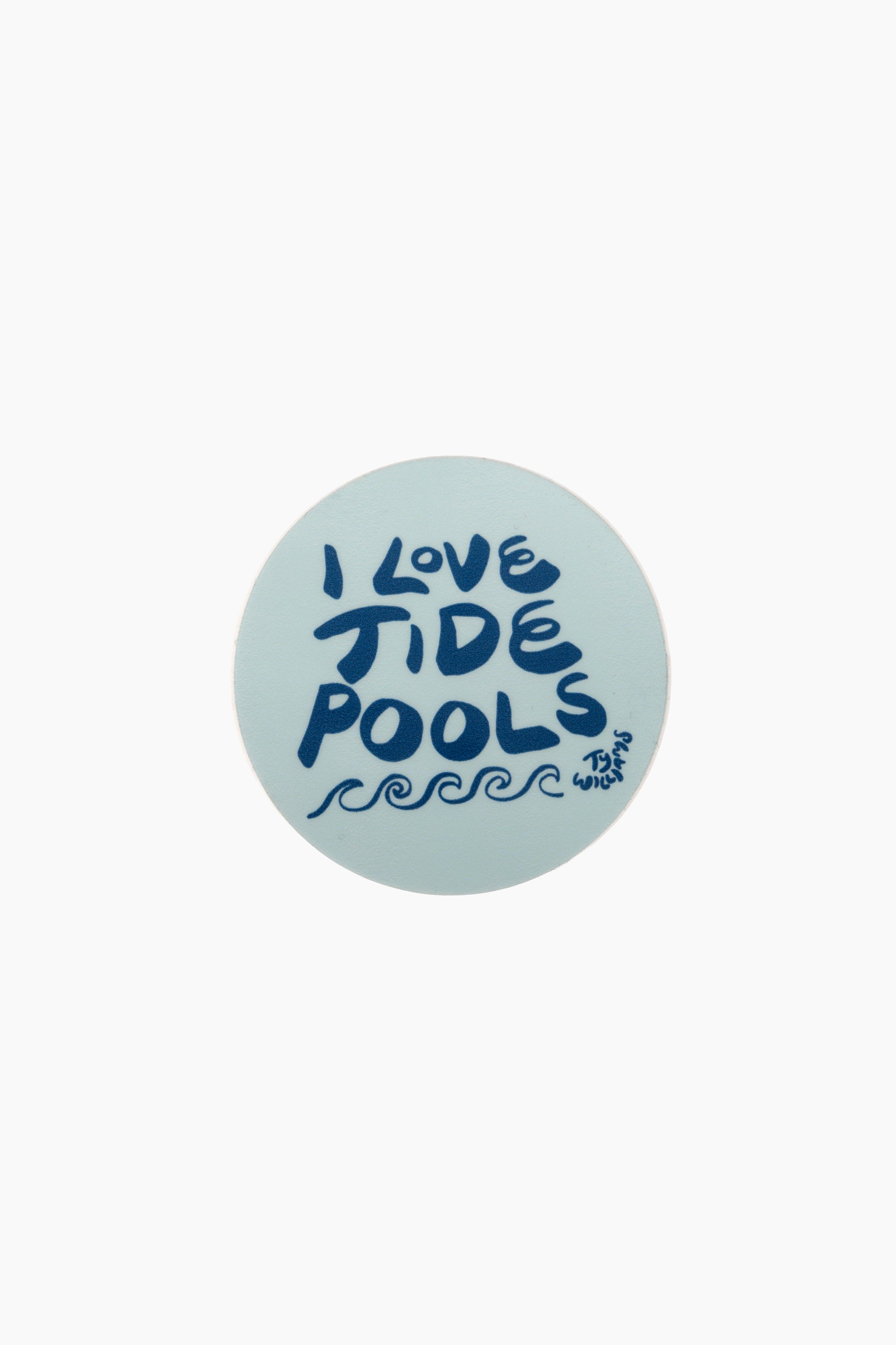 I Love Tide Pools Sticker