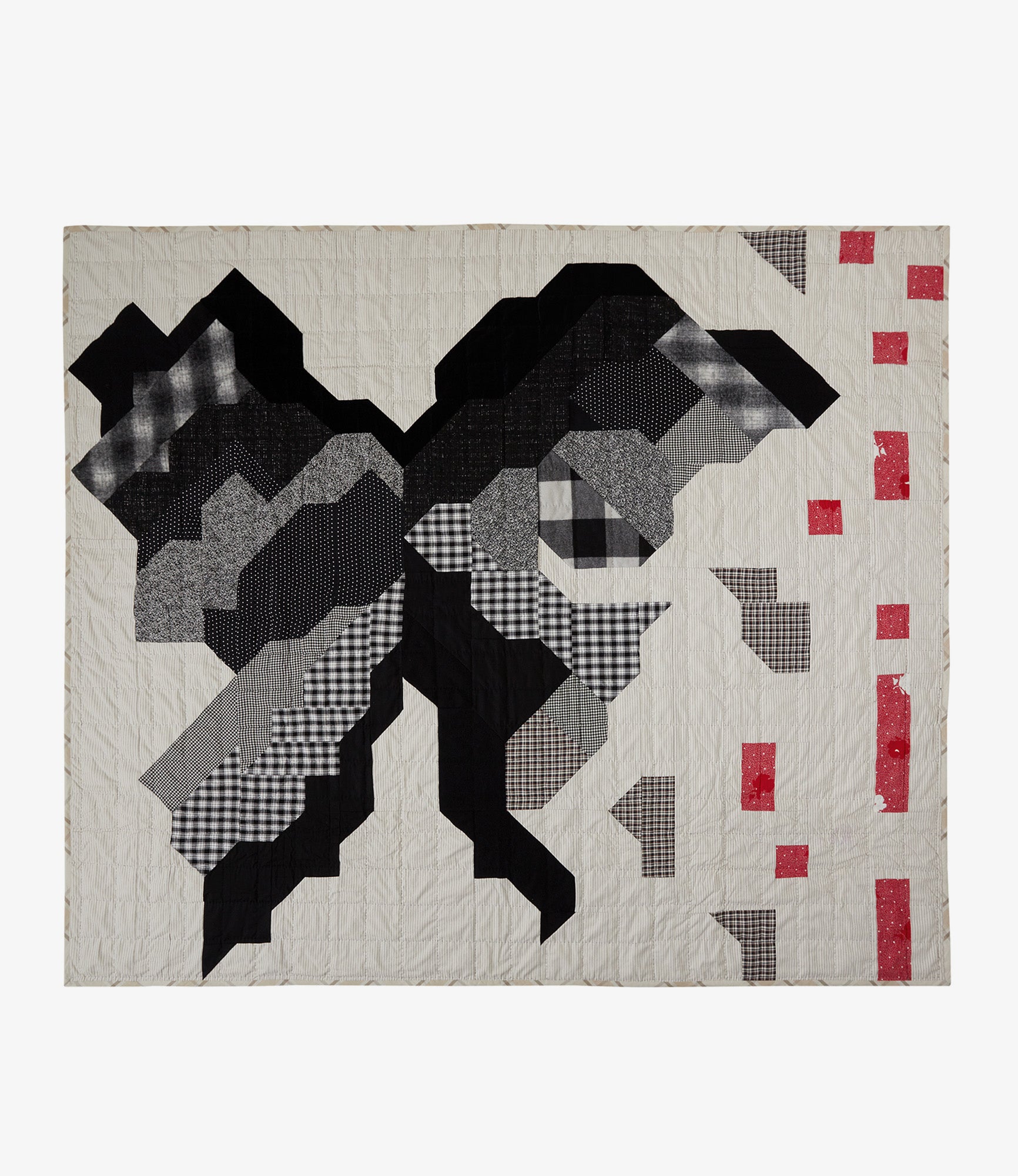 Demi Deuil | Patchwork of fabrics | A.P.C. Quilts