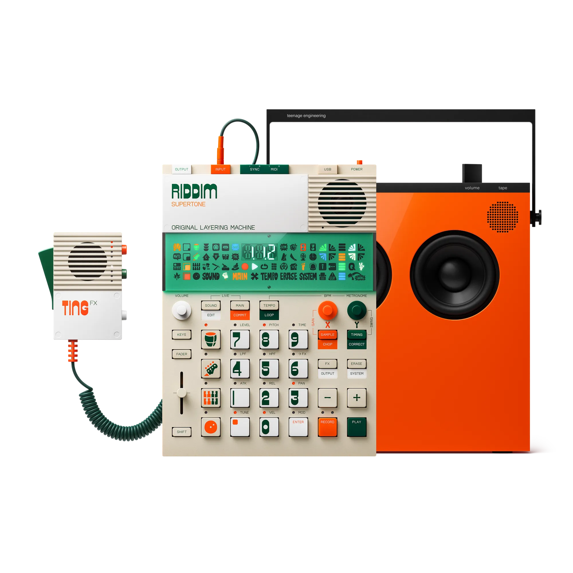 teenage engineering riddim n' ting street pak