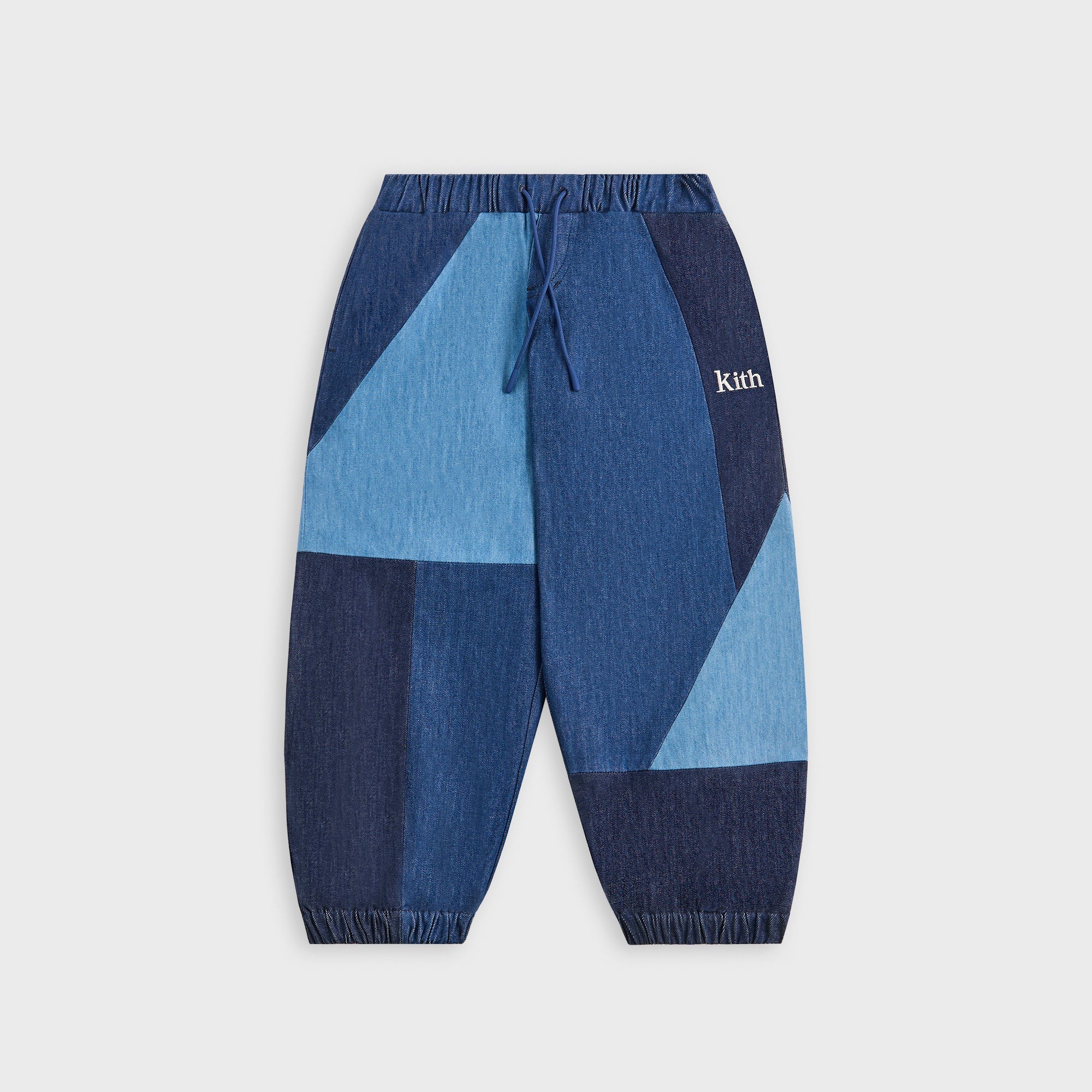Kith Kids Patchwork Denim Milo Track Pant - Multi
