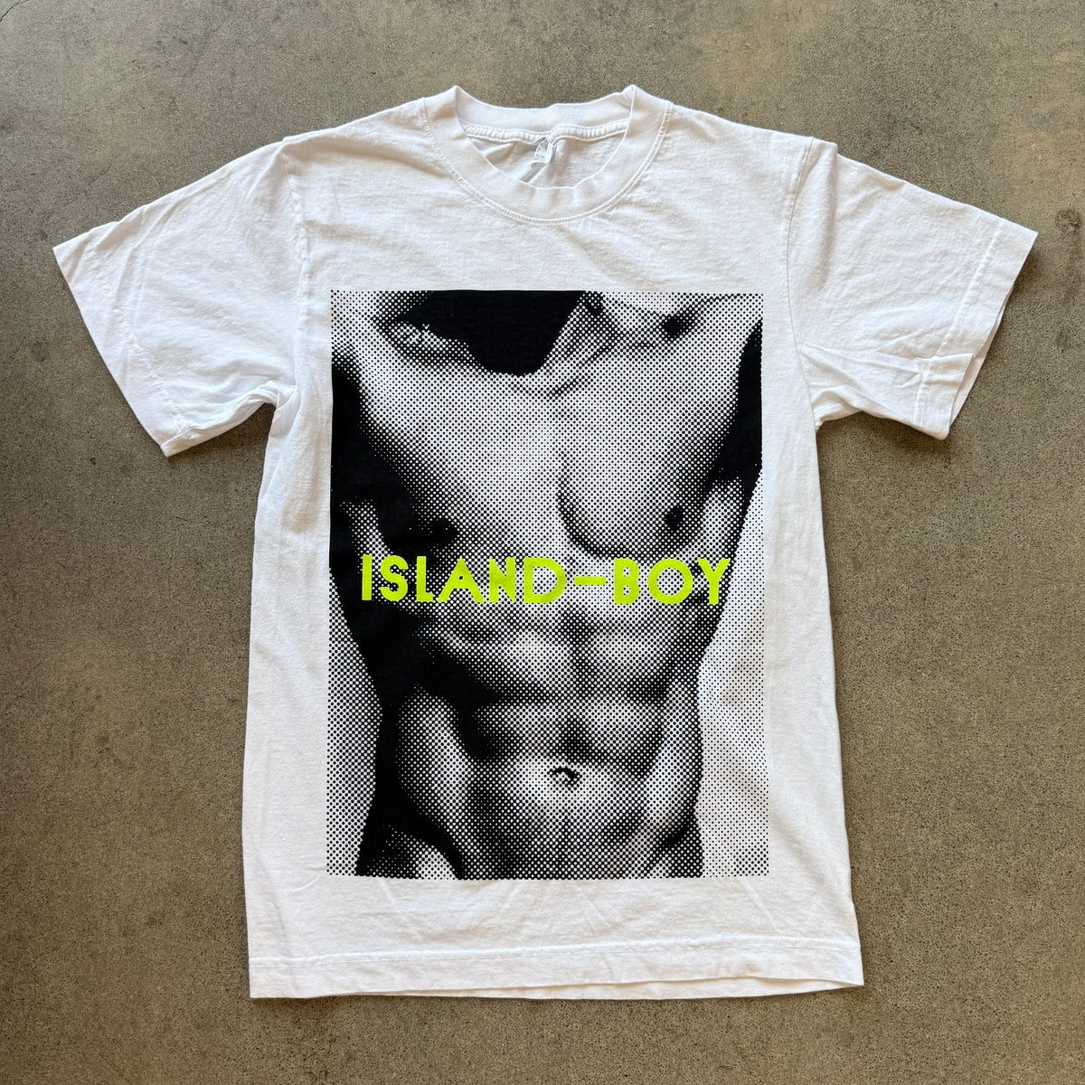 ISLAND-BOY Half-Tone Torso Tee
