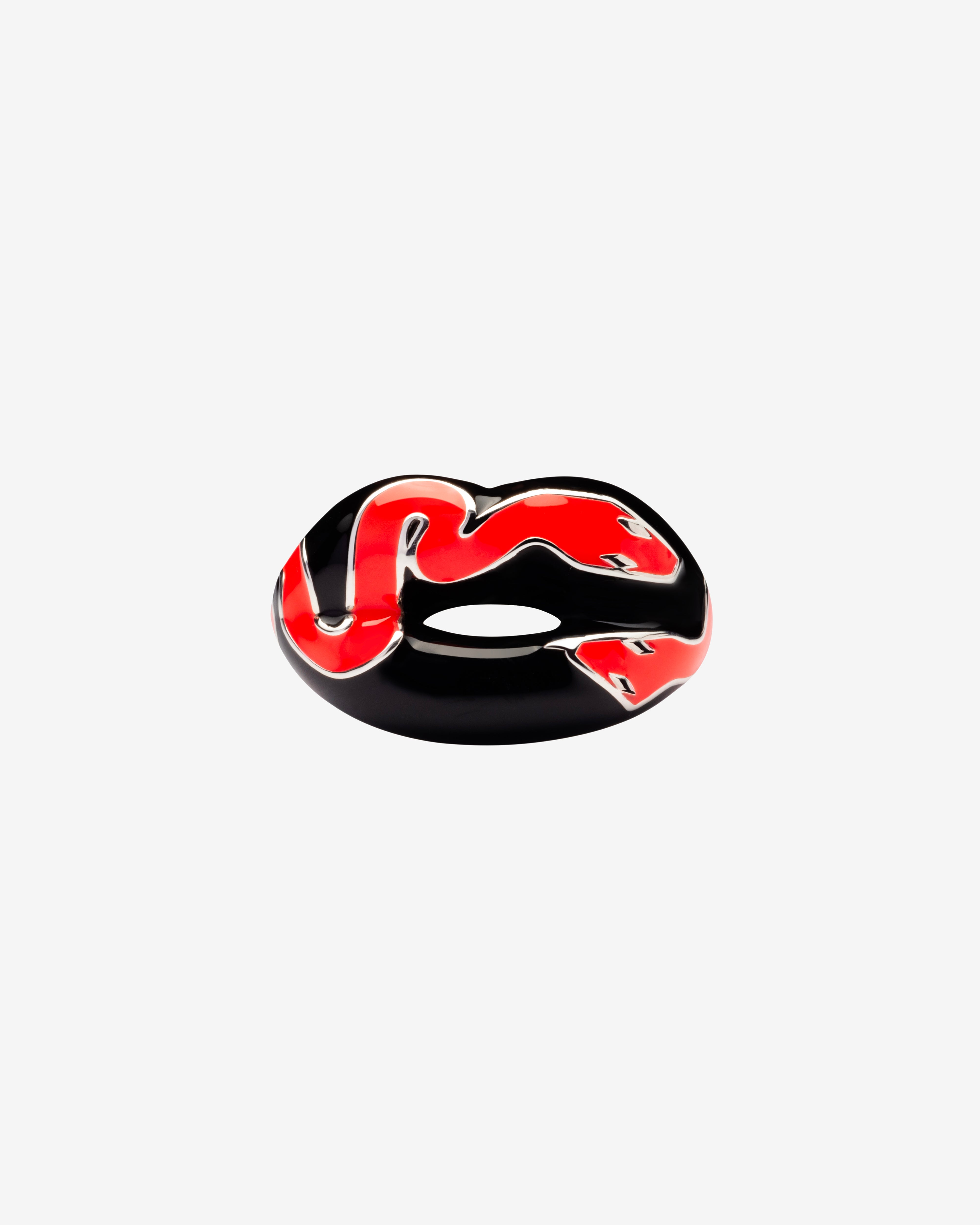 Solange: Hotlips Ring (Neon Coral Snake) | DSMNY E-SHOP