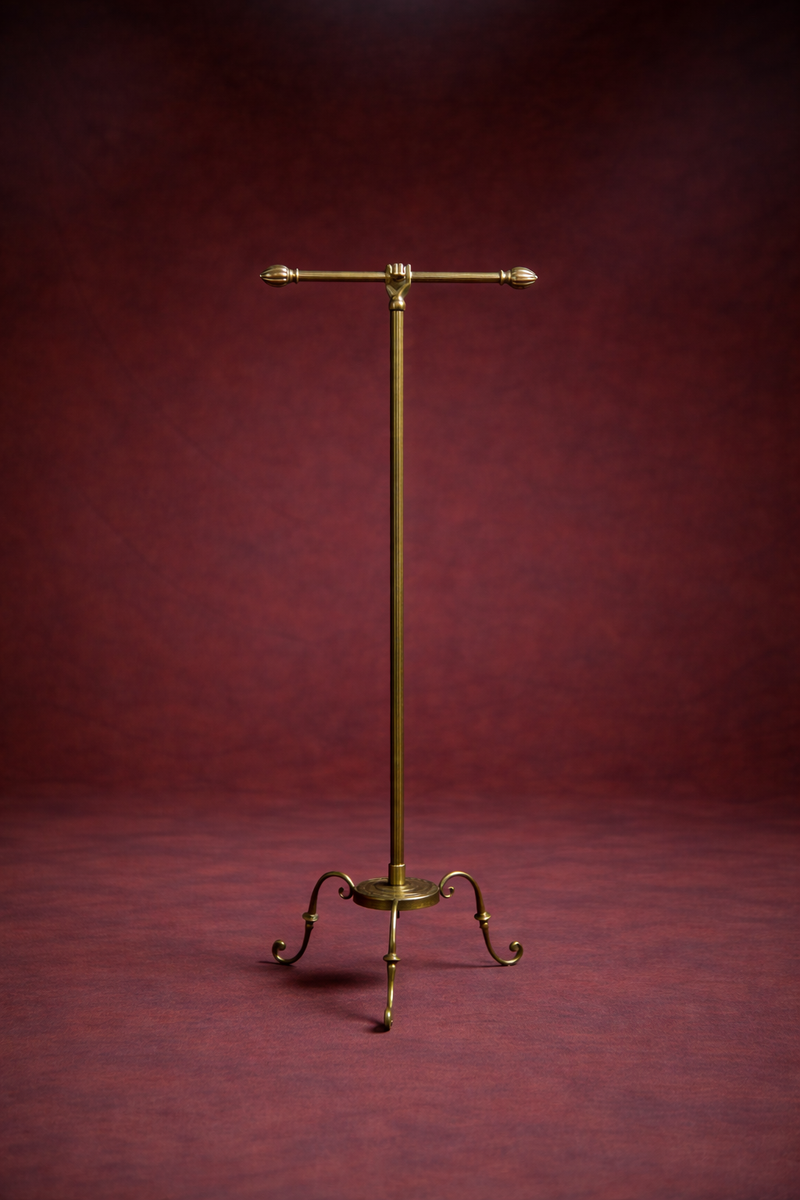 Brass Clothing Bar Rack