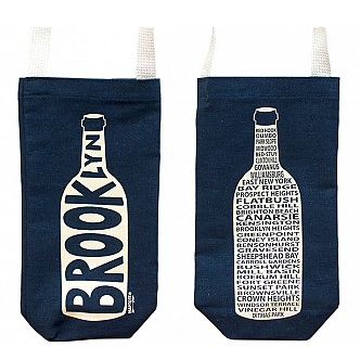 Denim Brooklyn Wine Tote
